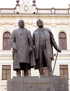 Tschawtschawadse_-_Zereteli_Monument_Tbilissi Tschawtschawadse_-_Zereteli_Monument_Tbilissi